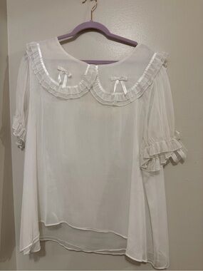 NightWhisper Design Bunny Ear Blouse